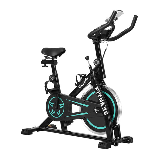 Everfit Spin Bike Exercise Bike 10kg Flywheel Fitness Home Gym (150kg capacity)