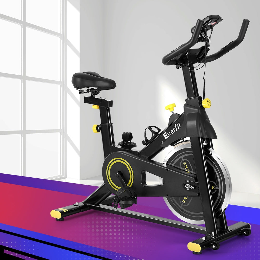 Everfit Spin Bike Exercise Bike Cardio Gym - Bluetooth APP Connectable