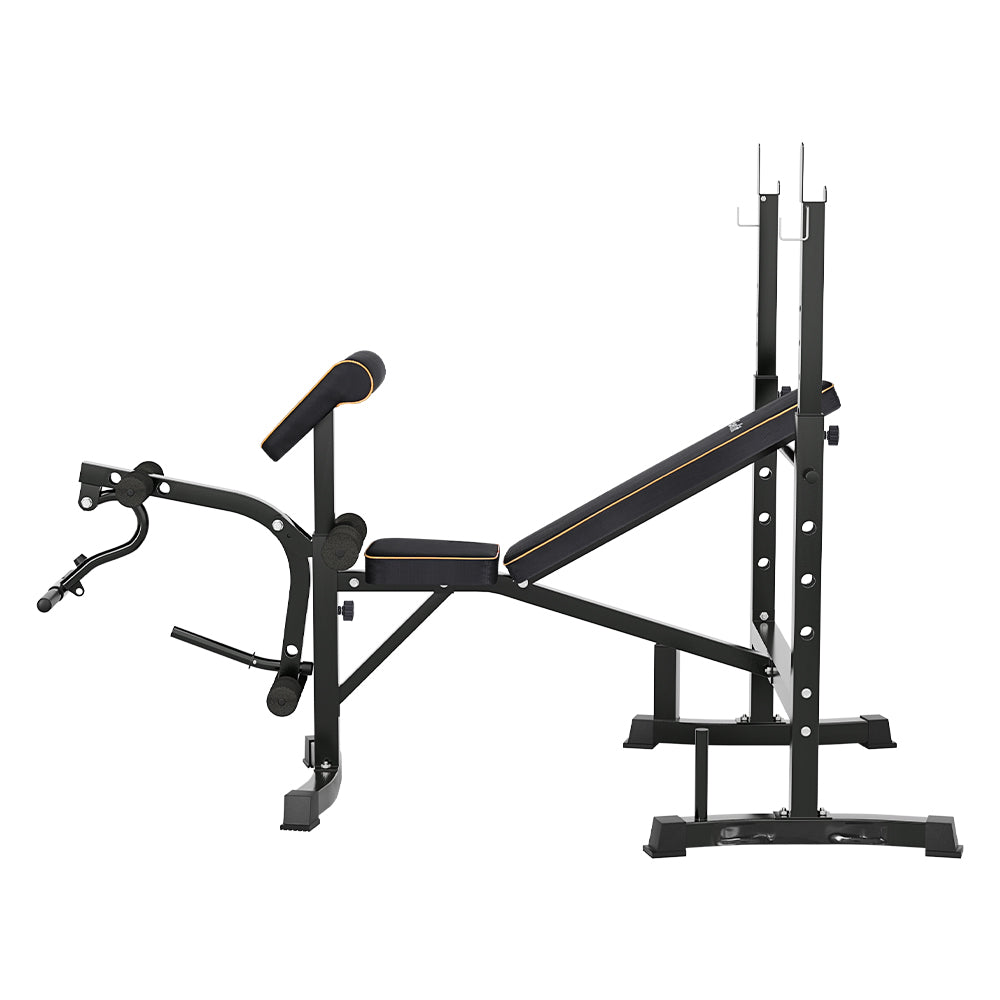 Everfit Weight Bench 10 in 1 Bench Press Home Gym Station (330kg Capacity)