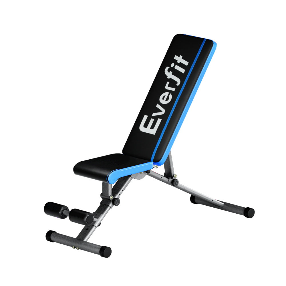 Everfit Weight Bench Adjustable FID Bench Press Home Gym (330kg Capacity)