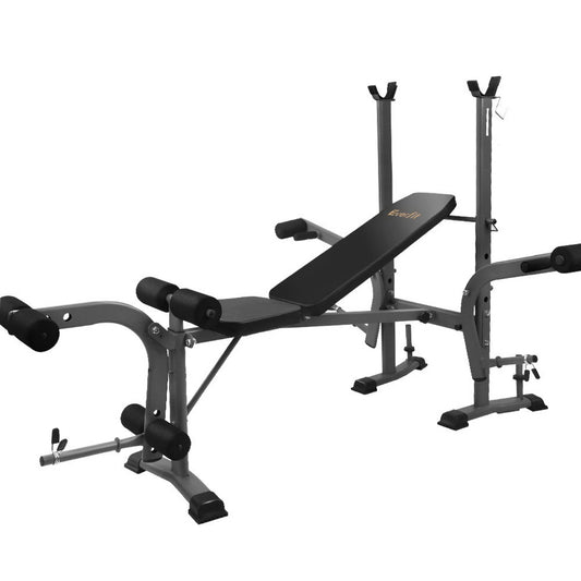 Everfit Weight Bench 8 in 1 Bench Press Adjustable Home Gym Station (200kg Capacity)