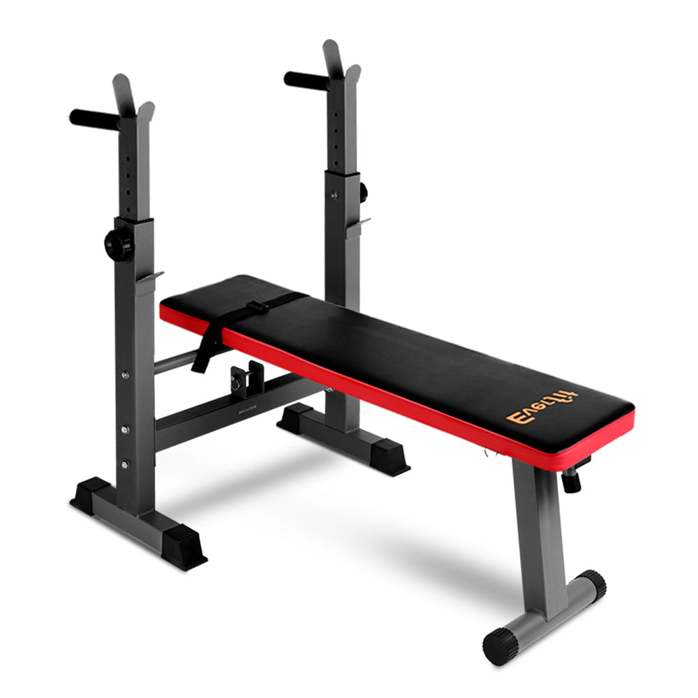 Everfit Weight Bench Squat Rack Bench Press Home Gym Equipment (200kg Capacity)