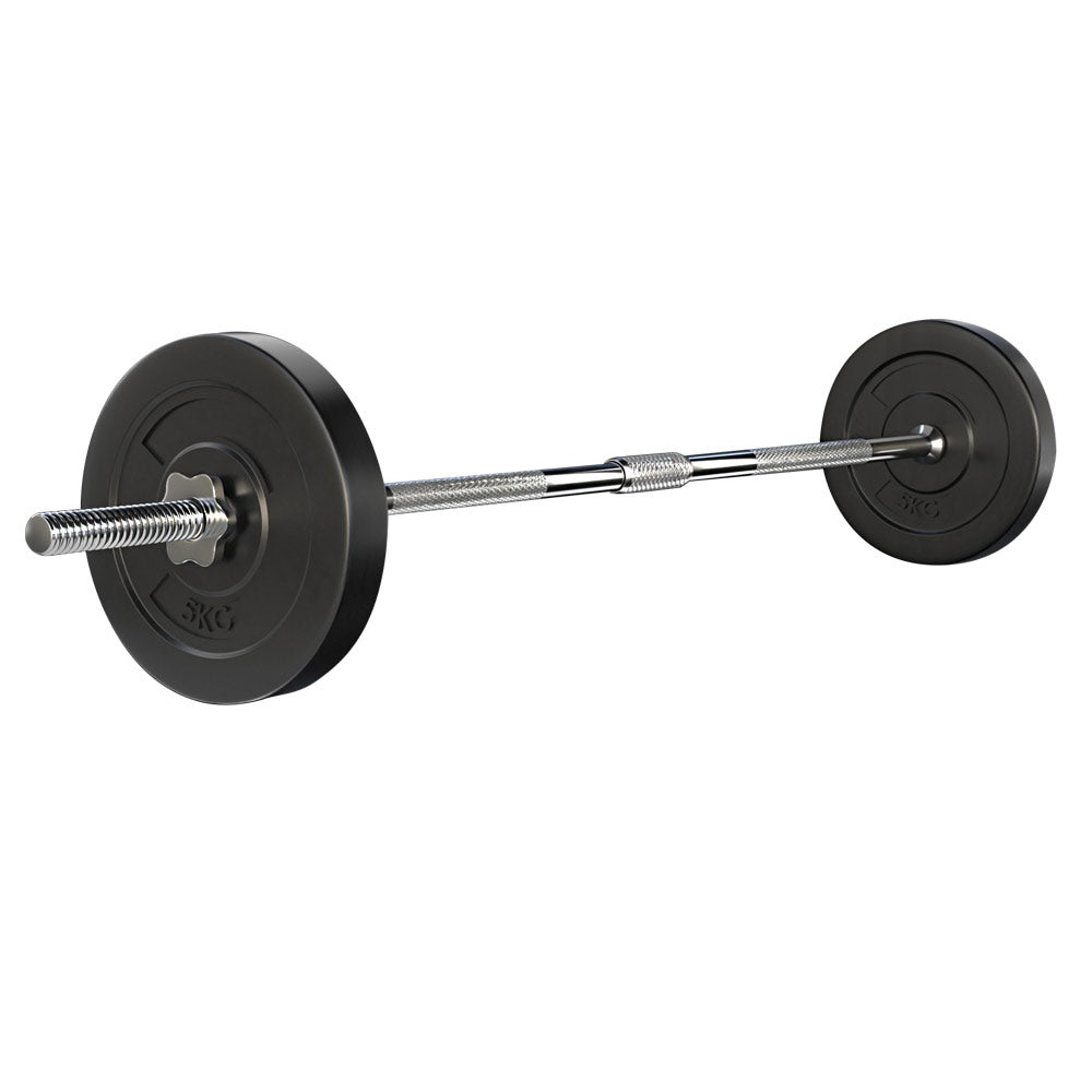 Everfit 18kg Barbell & Weight Plates Set