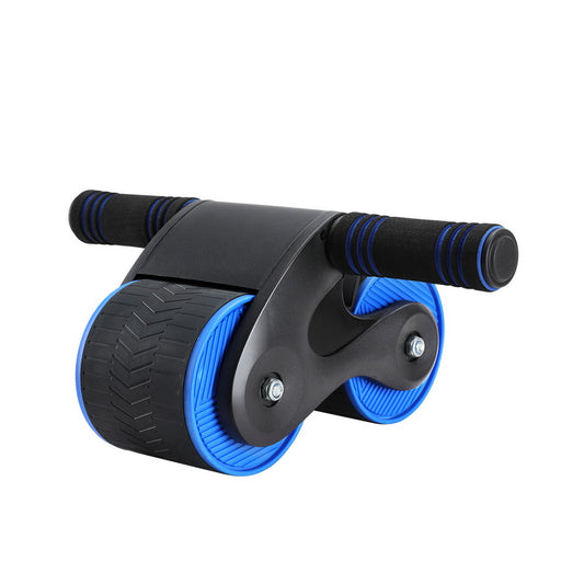 Everfit Ab Roller Automatic Rebound Abdominal Wheel Home Gym - Blue