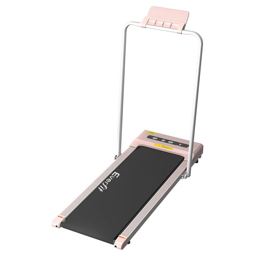 Everfit Treadmill Electric Walking Pad Under Desk Home Gym Fitness 380mm - Pink