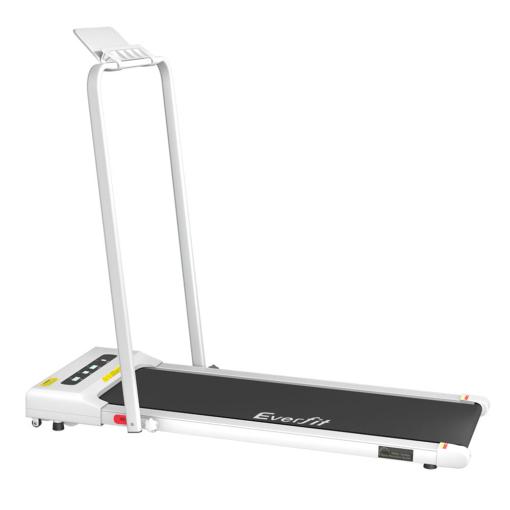 Everfit Treadmill Electric Walking Pad Under Desk Home Gym Fitness 380mm - White