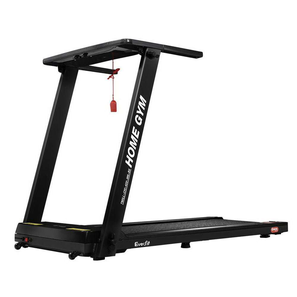 Everfit Treadmill Electric Home Gym Fitness Exercise Fully Foldable 420mm - Black