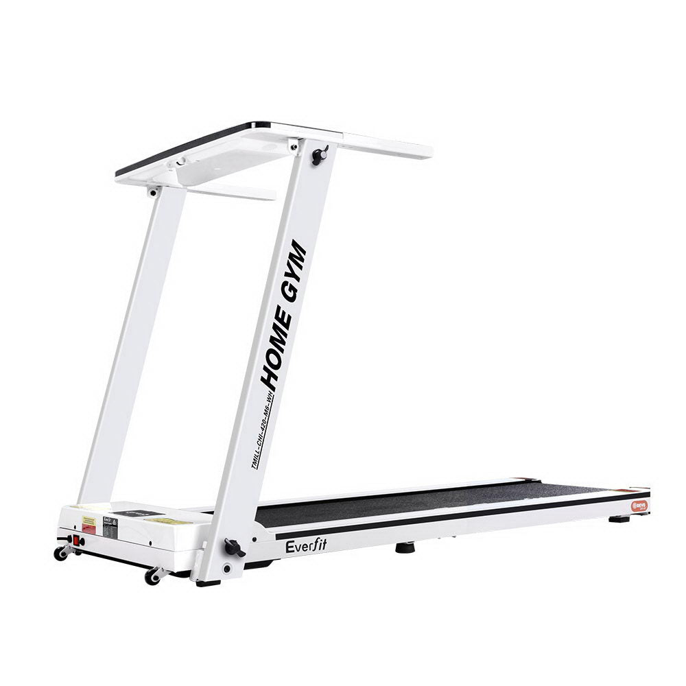 Everfit Treadmill Electric Home Gym Fitness Exercise Fully Foldable 420mm - White