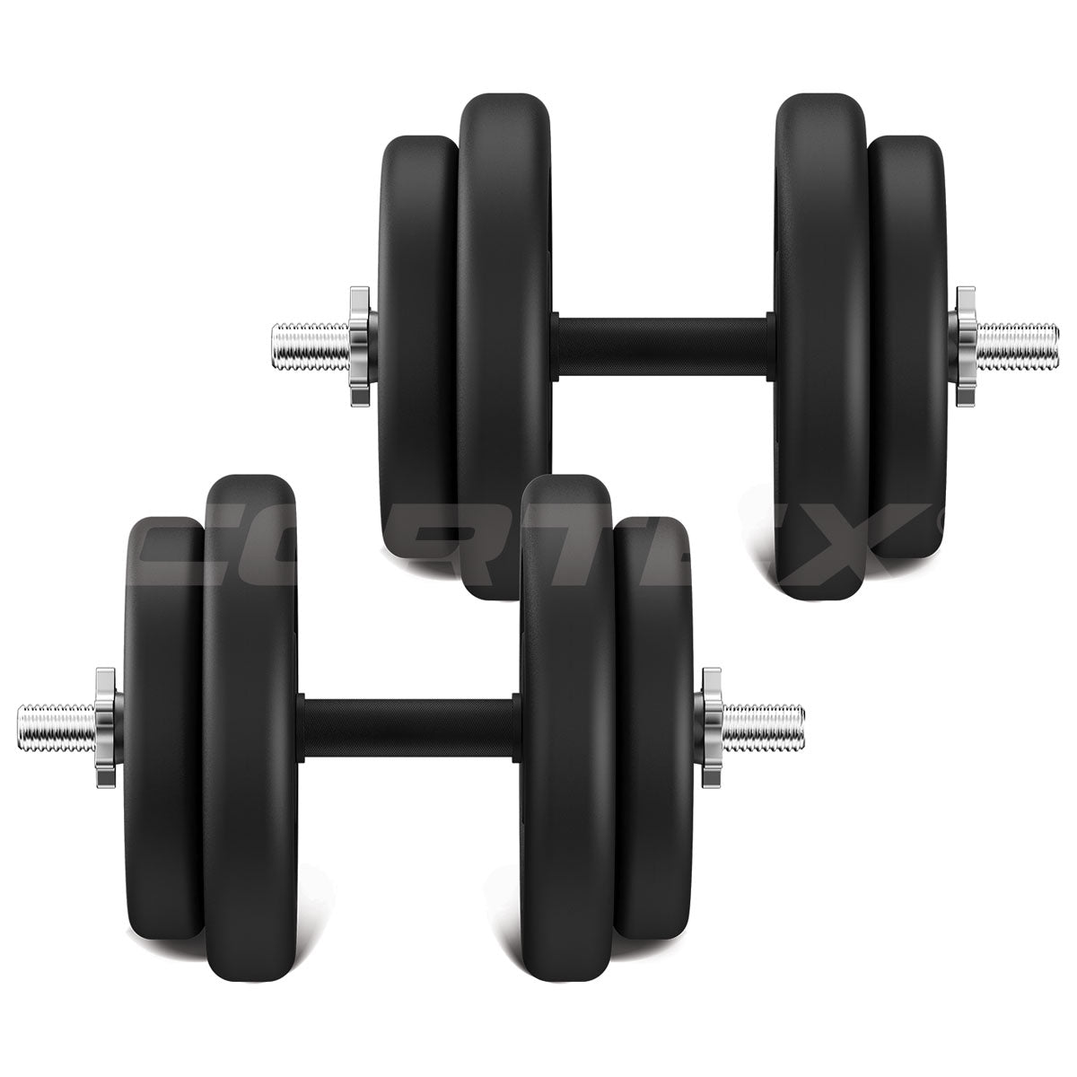 CORTEX EnduraCast Dumbbell & Weight Set - 40kg Total Weight