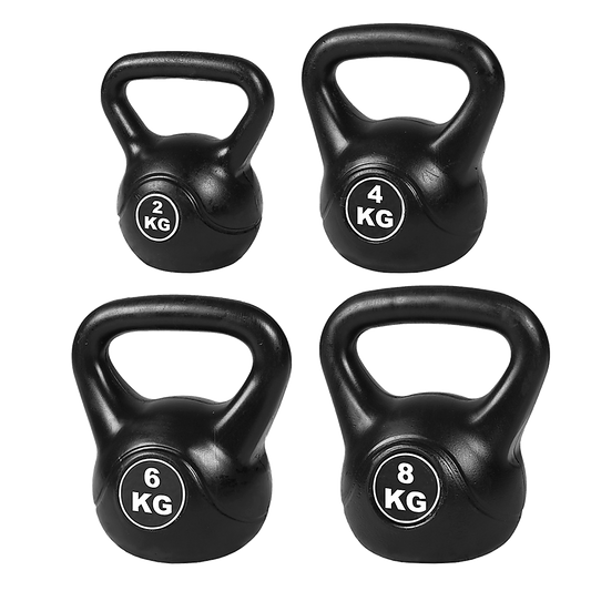 4pcs Exercise Kettle Bell Weight Set - 20Kf Total Weight