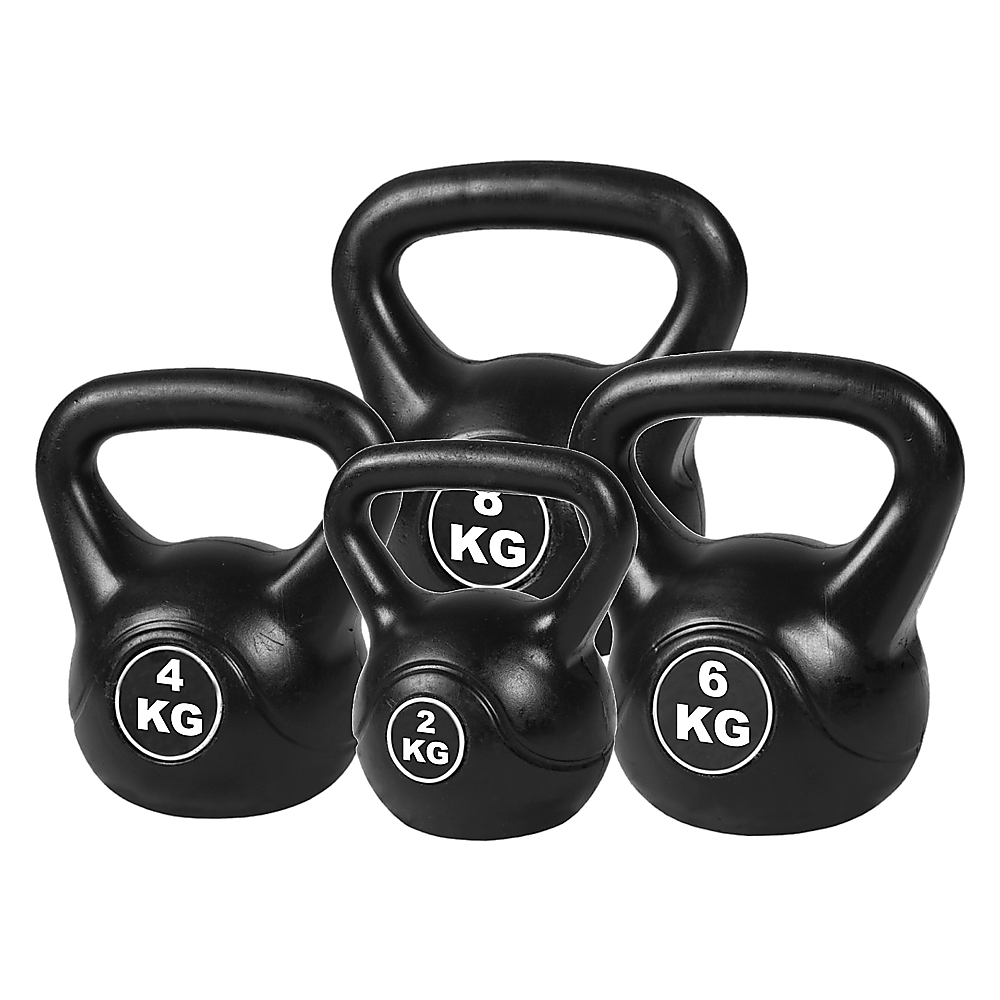 4pcs Exercise Kettle Bell Weight Set - 20Kf Total Weight