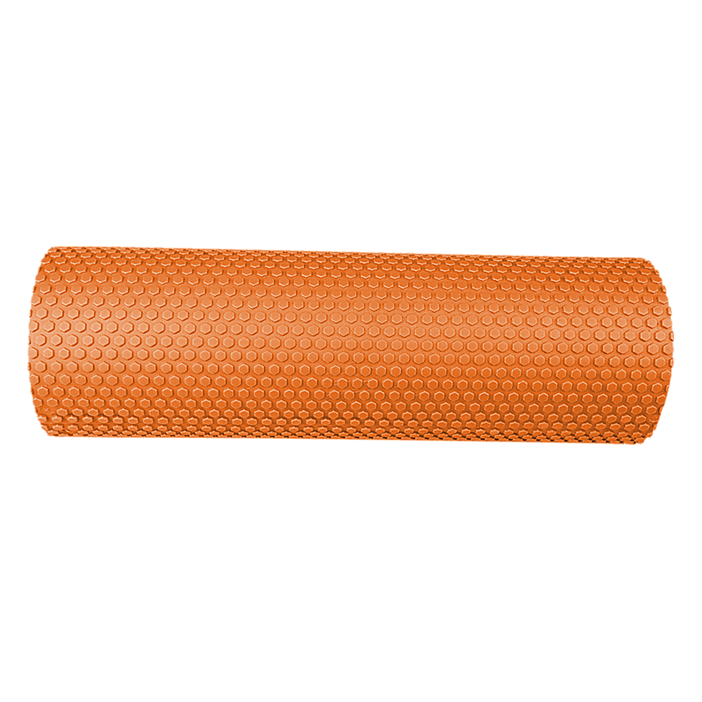 45 x 15cm Physio Yoga Pilates Foam Roller - Orange