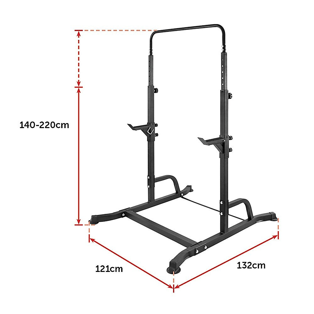 Bench Press Squat Gym Rack and Chin Up Bar